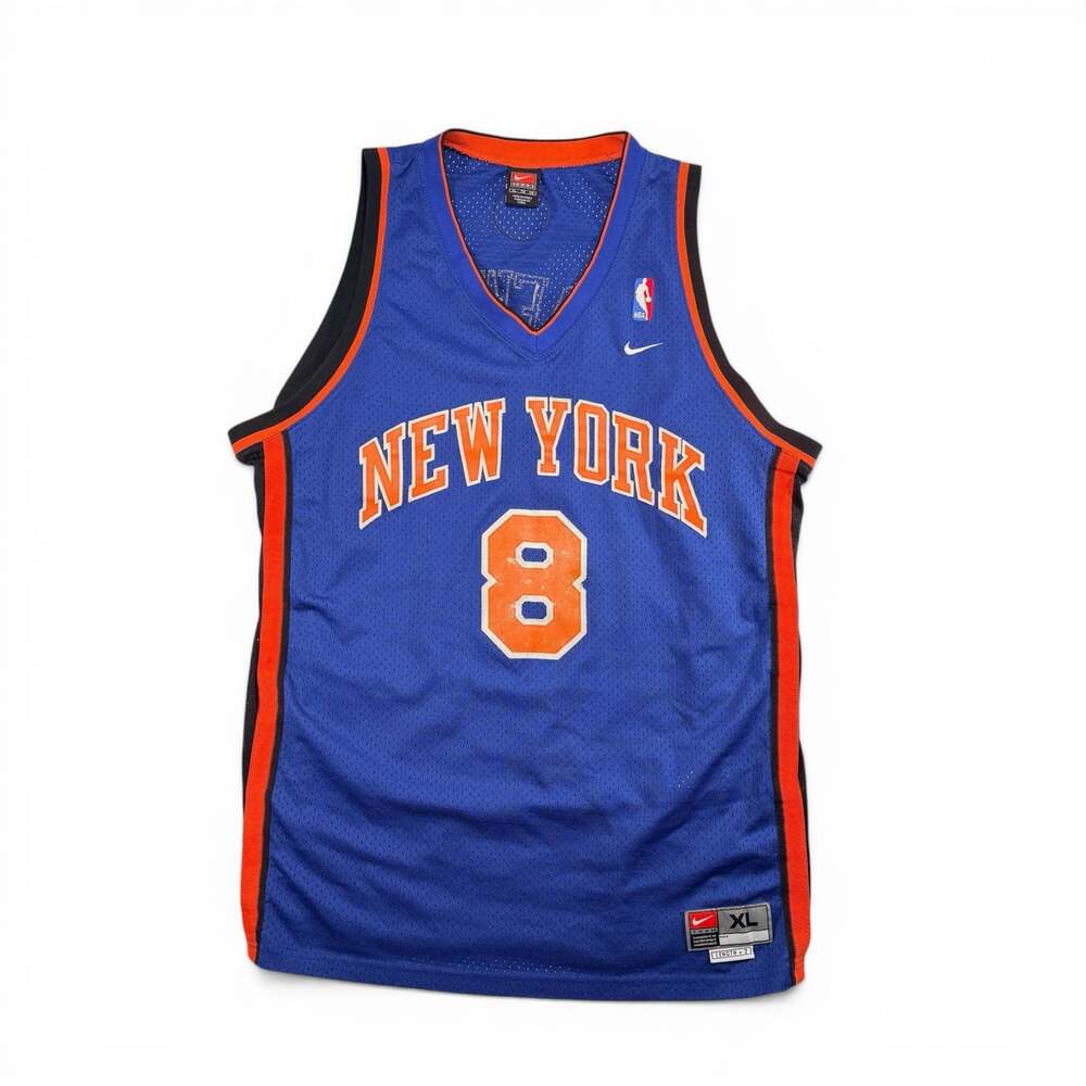 Nike Latrell Sprewell New York Knicks NBA Swingman Jersey Size XL